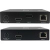 Šakotuvas Eaton Tripp Lite Series DisplayPort to HDMI over Cat6 Extender Kit with KVM Support, 4K 60Hz, 4:4:4, USB, PoC, HDCP 2.2, iki 230 ft., TAA - Rozszerzenie dla wideo/audio - HDMI, DisplayPort - przez CAT 6 - do 70 m - zgodny su TAA - fur P/N: B127A-01