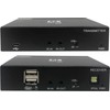 Šakotuvas Eaton Tripp Lite Series DisplayPort to HDMI over Cat6 Extender Kit with KVM Support, 4K 60Hz, 4:4:4, USB, PoC, HDCP 2.2, iki 230 ft., TAA - Rozszerzenie dla wideo/audio - HDMI, DisplayPort - przez CAT 6 - do 70 m - zgodny su TAA - fur P/N: B127A-01