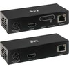 Šakotuvas Eaton Tripp Lite Series USB C to HDMI over Cat6 Extender Kit with KVM Support, 4K 60Hz, 4:4:4, Transmitter/Receiver, USB, PoC, HDCP 2.2, iki 230 ft., TAA - Rozszerzenie dla wideo/audio - HDMI, USB-C - przez CAT 6 - do 70 m - zgodny su TAA - dla P/
