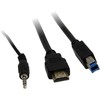 Przełącznik Eaton Inter-Tech IPC KVM Switch AC-22HUS HDMI, 4K@60Hz