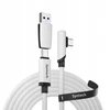 Syntech Kabelis 2 in 1 USB-C USB-A duomenų perdavimui 5m 5Gbps Meta Quest 3 2 Pro Pico4 / C100