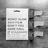 Eaton Fotografijos filmas - KONO Lėtas Juodai-Baltas ISO 6 Pakuotė