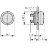 Eaton M22-L-B SIGNALINĖS LEMPOS GALVUTĖ.