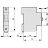Eaton 278537 Grandinės pertraukiklis 1P B 25A 15kA AC FAZ B25/1 278537