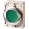 Eaton 30mm mygtukas plokščia žalia su apšvietimu (182927)