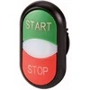 Eaton Dvigubo mygtuko diskas žalias / raudonas START -STOP su apšvietimu M22S-DDL- GR- GB1 / GB0 (216703)