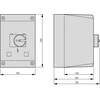 Eaton IP65 korpuso dangtelis CI-K4-PKZ4-G (225524)