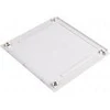 Eaton metalinis dangtis su plastikiniu užpildu 320 x 300 mm BPZ-FPP-400/300-BL (108291)