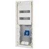 Eaton 302431 Įleidžiamas daugialypės terpės skirstomasis skydas. IP30 2x28 itin plokščias KLV-60UPS-HY24-SF 302431