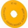 Eaton Aprašymas Plokštė geltona apvali 90mm PL GB DE I M22-XAK5 (167641)