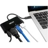 Eaton USB-C 4K HDMI kelių prievadų adapteris, USB-A prievadas, GbE, 60 W PD įkrovimas, HDCP U444-06N-H4GUBC juodas