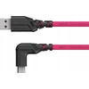 Eaton USB-A - USB-C laidas 2 m, rožinis (MTC-201M)