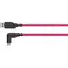 Eaton USB-A - USB-C laidas 2 m, rožinis (MTC-201M)