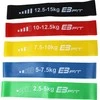 Enero Pasipriešinimo juostų rinkinys EB Fit Fitnnes Crosfit Mini Band 5in1