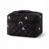 eCarla ECARLA Kosmetinė moteriška dygtinė lagaminėlis juoda 28 x 17 x 15cm (KS155)