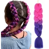 Ecarla Sintetinės sruogos 120 cm storio Ombre