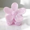Eu Sandelis Baltas gėlės formos plaukų segtukas 7,5 x 8 cm SP379B
