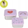 Eco Rascals Lassig Happy Rascals Heart 3 vnt.. violetinė