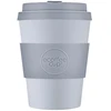 Ecoffee Cup „Ecoffee“ puodelis su vientisomis spalvomis, blizgučiais, 350 ml – sidabrinis