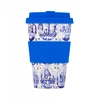 „Ecoffee cup“ puodelis išsinešti „Ecoffee Cup Pattern“ 400 ml – „Delfts Mėlyna“