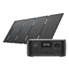 Komplektas: „EcoFlow RIVER 3“ elektrinė su UPS ir 45 W USB-C saulės baterija