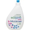 ECOGENIC Ecogenic* Skystis buteliukams, čiulptukams ir žaislams plauti, bekvapis 500 ml