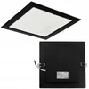 Ecolight Įleidžiamas šviestuvas P/T kvadratinis 18W 1980lm 4000K IP20 juodas DL-1 EC20469