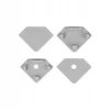 LED juosta Ecolight Profil Led R02 kampinis Eco* Light EC20621 2m aliuminis anoduotas + matinis gaubtas