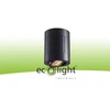 Ecolight Pavienis GU10 halogeninis šviestuvas, montuojamas ant paviršiaus, juodas OHN-5C