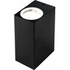 Sieninis šviestuvas ECOLIGHT2 Eco Light* EC79085 išorinis sieninis šviestuvas sodui IP44 2X35W GU10 juodas