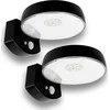 ECOLIGHT2 sieninis šviestuvas Saulės lempa Ecolight SOE-4 EC20118 lauko sieninis šviestuvas sieninis šviestuvas 1x1.2W LED 4000K juoda