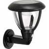 ECOLIGHT2 sieninis šviestuvas Saulės lempa Ecolight SOE-3 EC20117 lauko sieninis šviestuvas sieninis šviestuvas 1x0,55W LED 4000K juoda
