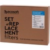 Filtravimo kasečių komplektas Ecosoft CPV5MCSVECO, 10"