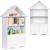 Knygų lentyna, vaikų žaislų namelis „Ecotoys“