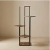 Edaxo Gėlių stovas stovintis aukštas 5 gėlėms RIMOZA, 30 x 30 x 106 cm