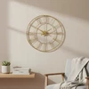 Edaxo Sieninis laikrodis industriiniu stiliumi ARATIO, Ø 70 cm