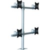 Laikiklis Edbak 19”-27” Quad-LCD Desk Mount, c:Juodas