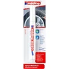 Edding 8050, Baltas, Bullet tip, Multicolour, 2 mm, 4 mm, Cardboard, Glass, Leather, Metal, Plastic, Wood