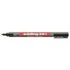Žymeklis baltai lentai Edding E-361, apvaliu galiuku, 1mm, juodos spalvos