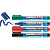 Edding Žymekliai flipčartų lentoms e-383 EDDING, 1-5 mm, 4 vnt., įvairių spalvų