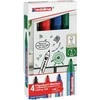 Žymeklių popieriui rinkinys Edding 380, 1,5-3mm, 4 spalvos
