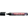 Žymeklis baltai lentai Edding 363, kirstu galiuku, 1-5mm, juodos spalvos