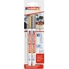 Edding kreminės markės, 1-2 mm, lizdinės plokštelės, 2 vnt., spalvų derinys