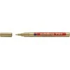 Žymeklis Edding 751 lako pagrindu, apvaliu galiuku, 1-2mm, auksinės spalvos