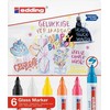 Edding Marker stiklo paviršiams E-95 EDDING, 1,5-3 mm, 6 vnt., spalvų derinys