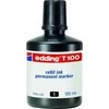 Edding Nuolatinis žymeklis 100ml, juodas EDDIND T100/001/C