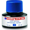 Tušas permanentiniams žymekliams Edding MKT25, 25ml, mėlynos spalvos