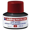 EDDING retract 11 e-RMTK 25 permanentinio žymeklio papildymo rašalas, raudonas