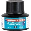 Edding E-FTK 25 dažai, juodas