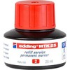Tušas permanentiniams žymekliams Edding MKT25, 25ml, raudonos spalvos